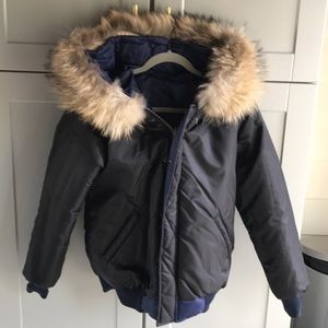 Popski London Reversible Bomber Jacket